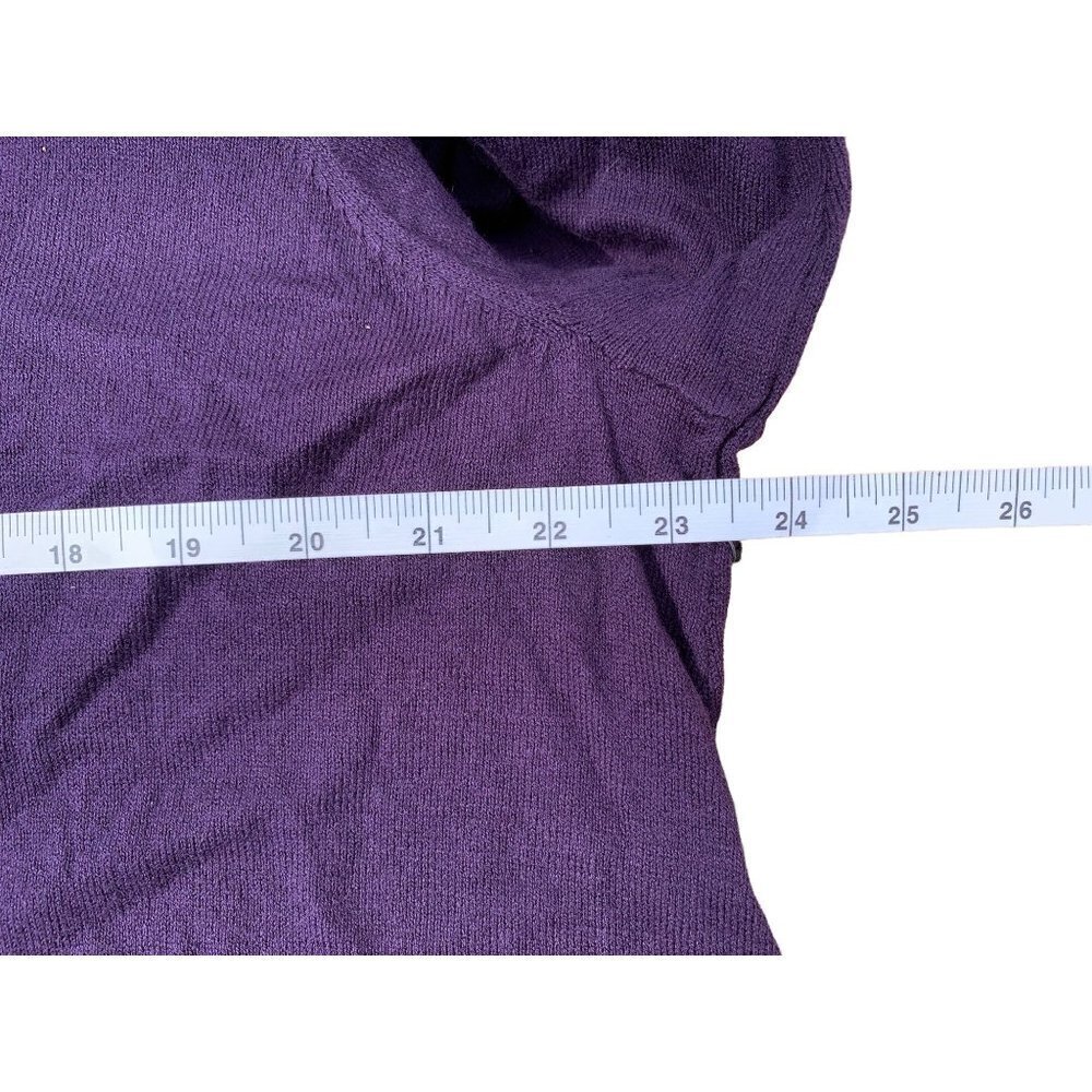 Simply Vera Vera Wang Purple Sweater - Picture 6 of 6